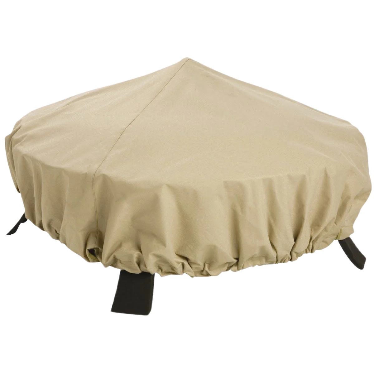 Official Classic Accessories Tan Fire Pit Cover 44 in. Stylish