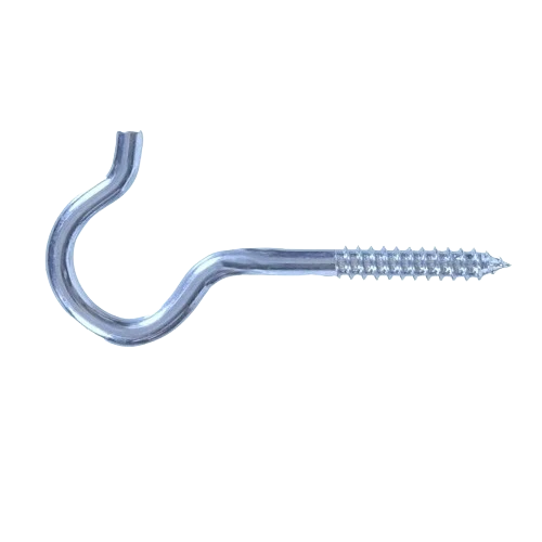 Environmentally Friendly Hillman .30 x 4-15 16 In. Zinc-Plated Round Ceiling Type Screw Hook Reusable