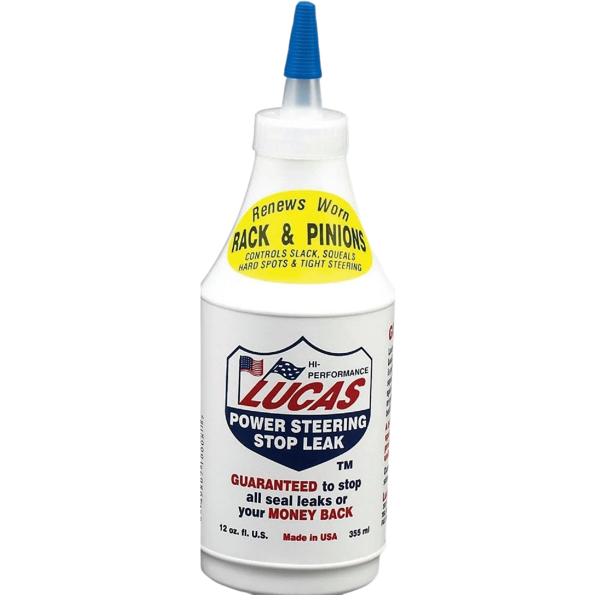 Refined Lucas Oil Power Steering Leak-Stopper Fluid Traditional