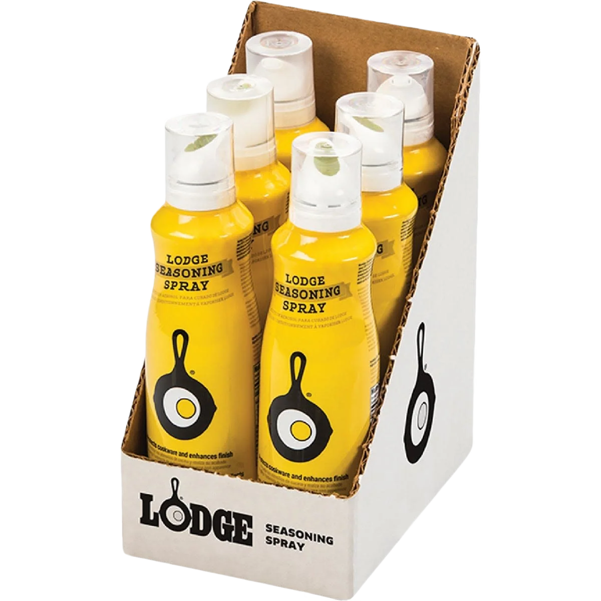 Reliable Lodge Cast Iron Seasoning Cooking Spray 8 oz. Powerful