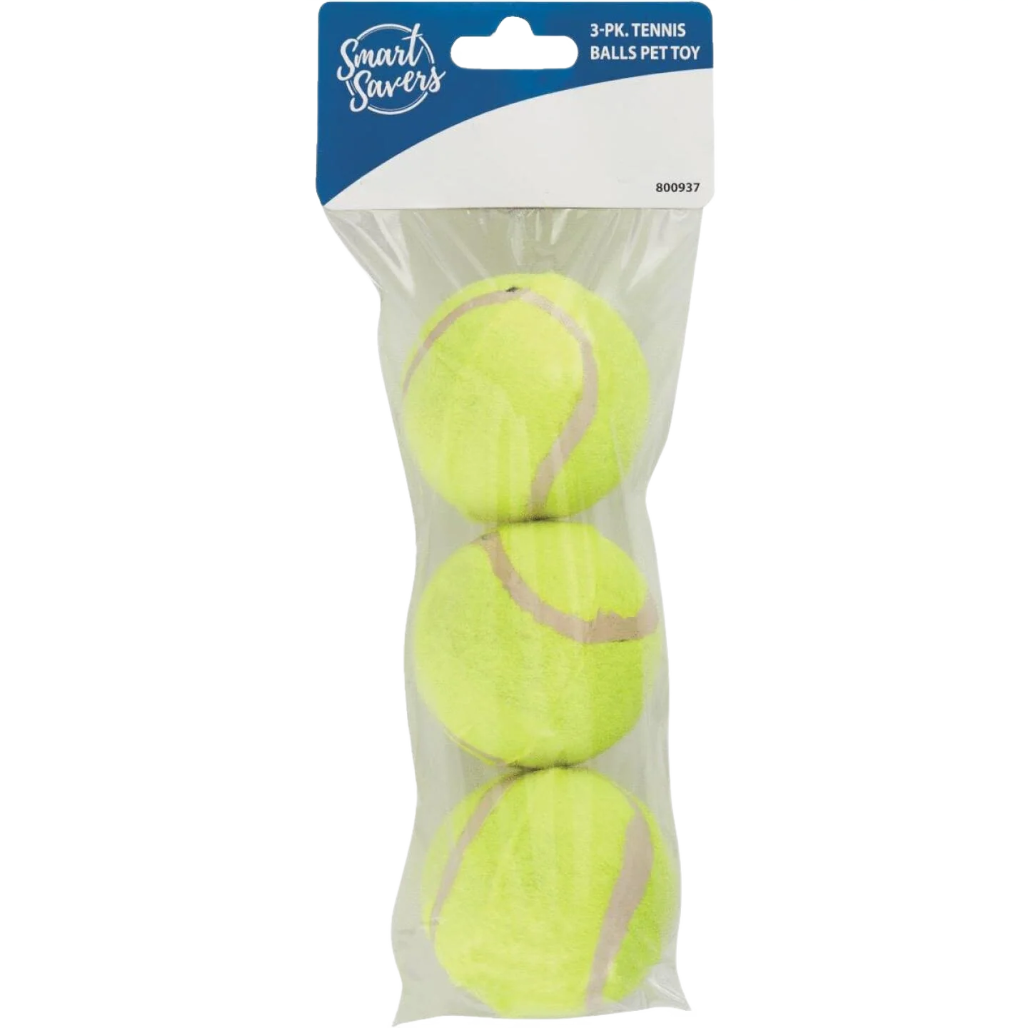 Reusable Smart Savers Tennis Ball Dog Toy 3-Pack Advanced