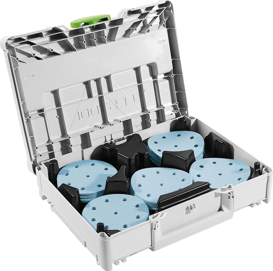 Minimalist Festool 578193 Granat D125 GR SYS Abrasives Systainer³ Solid