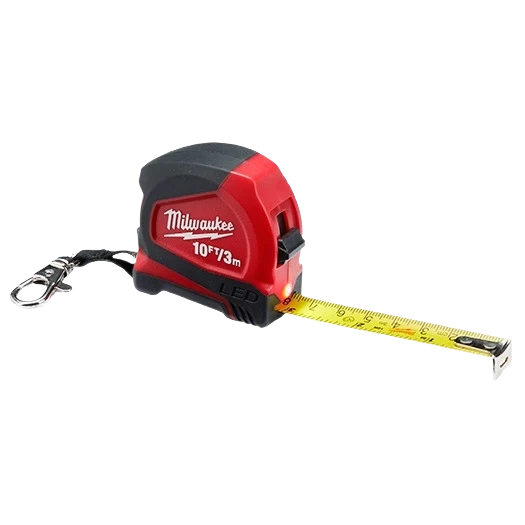 Carefully Designed Milwaukee 10′ Keychain Tape Measure Minimalist