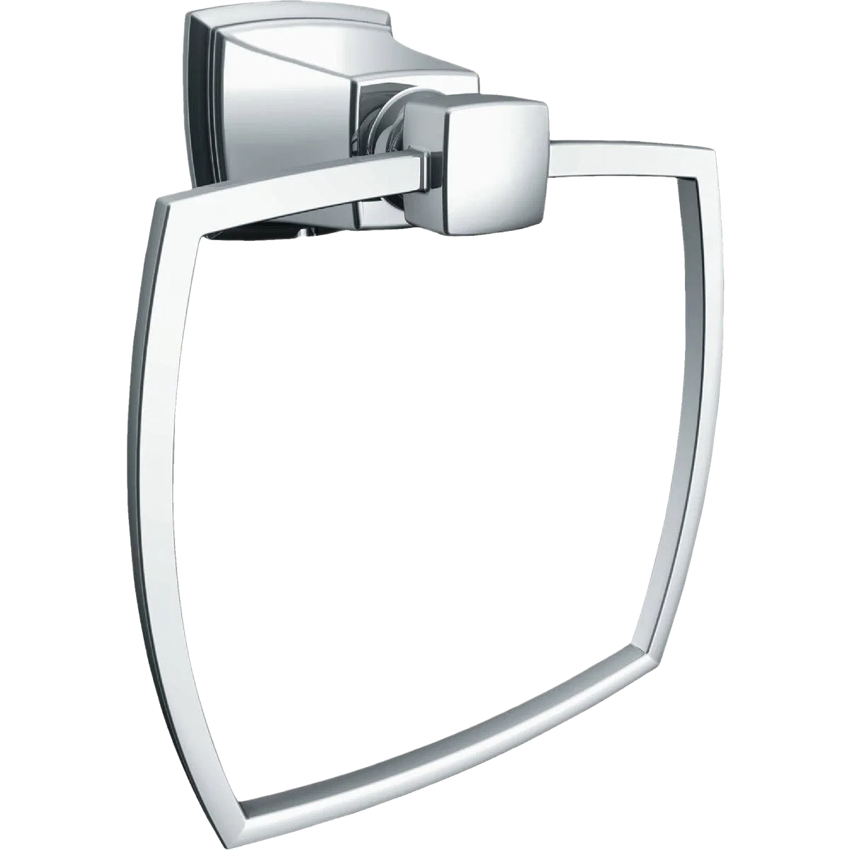 Genuine Moen Boardwalk Chrome Towel Ring Enhanced