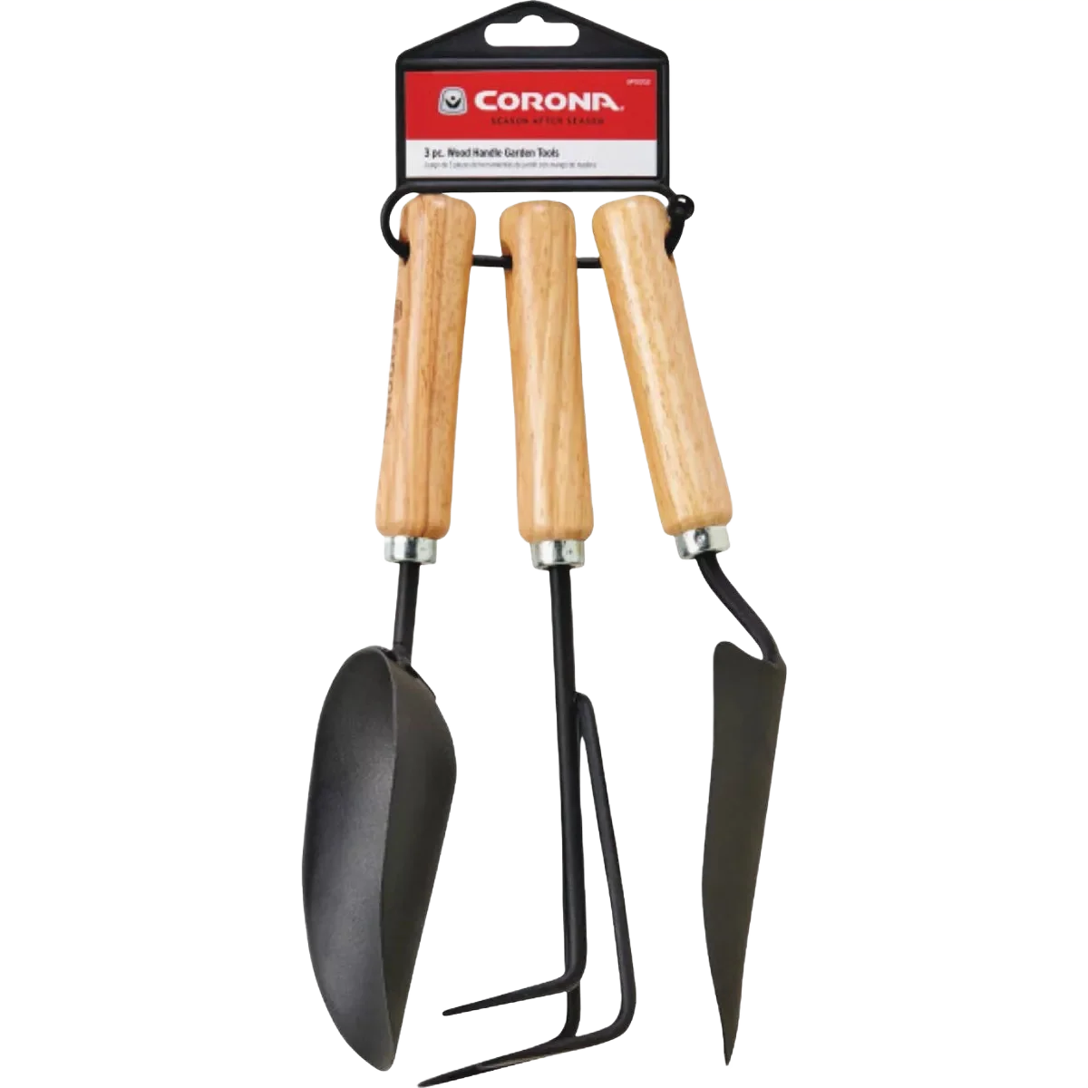 Reliable Corona 3-Piece Wood Handle Garden Tool Set Specialty