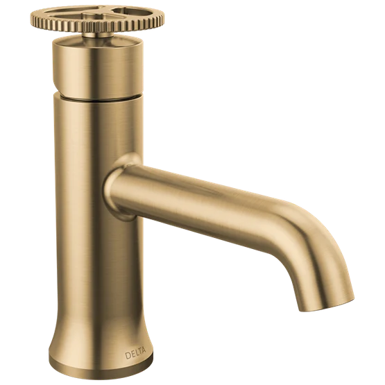 Versatile Delta Trinsic Champagne Bronze Single Handle Bathroom Faucet Refined