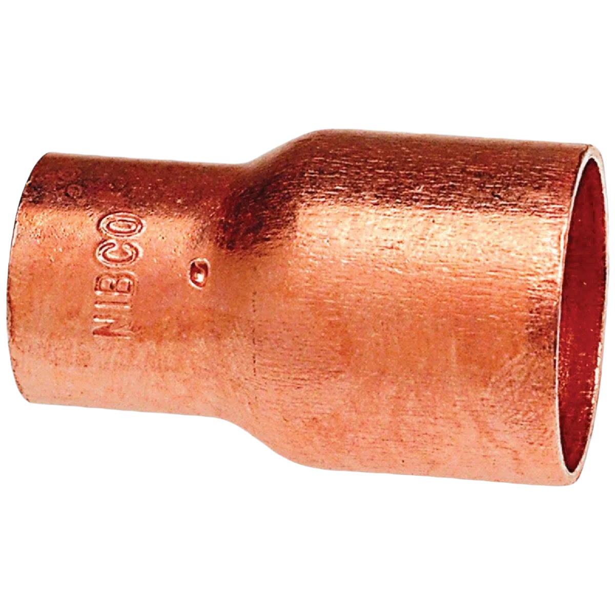 Smooth NIBCO 3 4 x 1 2 Reducing Coupling with Stop Secure