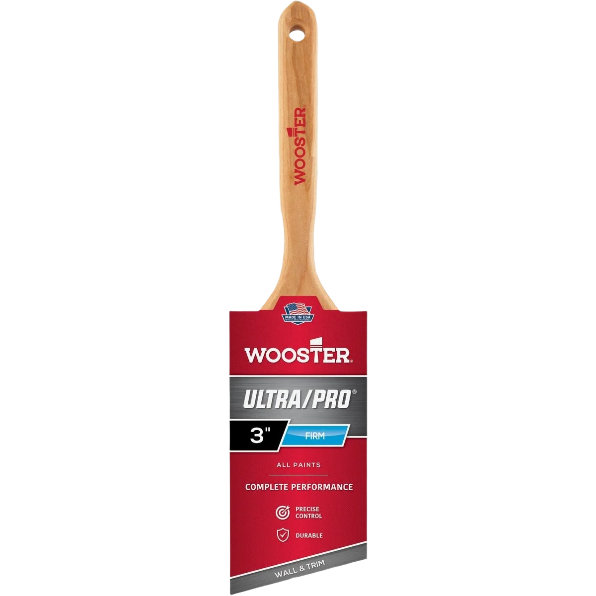 High-Performance Wooster Ultra Pro Firm Lindbeck Angle Sash Paint Brush 3 in. Safe