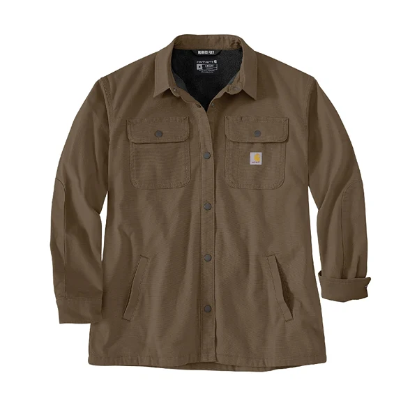 Crafted Carhartt Women’s Small Tarmac Canvas Fleece Lined Shirt Jacket Exclusive