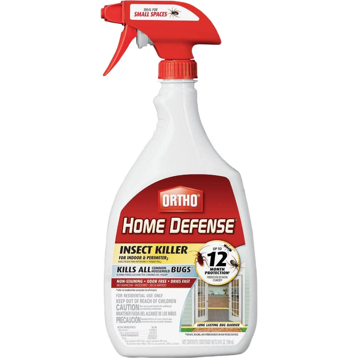 High-End Ortho Home Defense 24 Oz. Insect Killer for Indoor Perimeter Spray Breathable