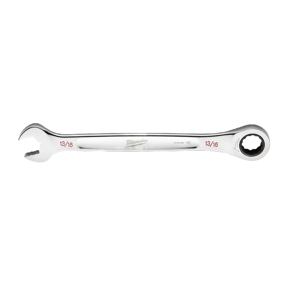 Advanced Milwaukee 13 16 SAE Ratcheting Combination Wrench Clean