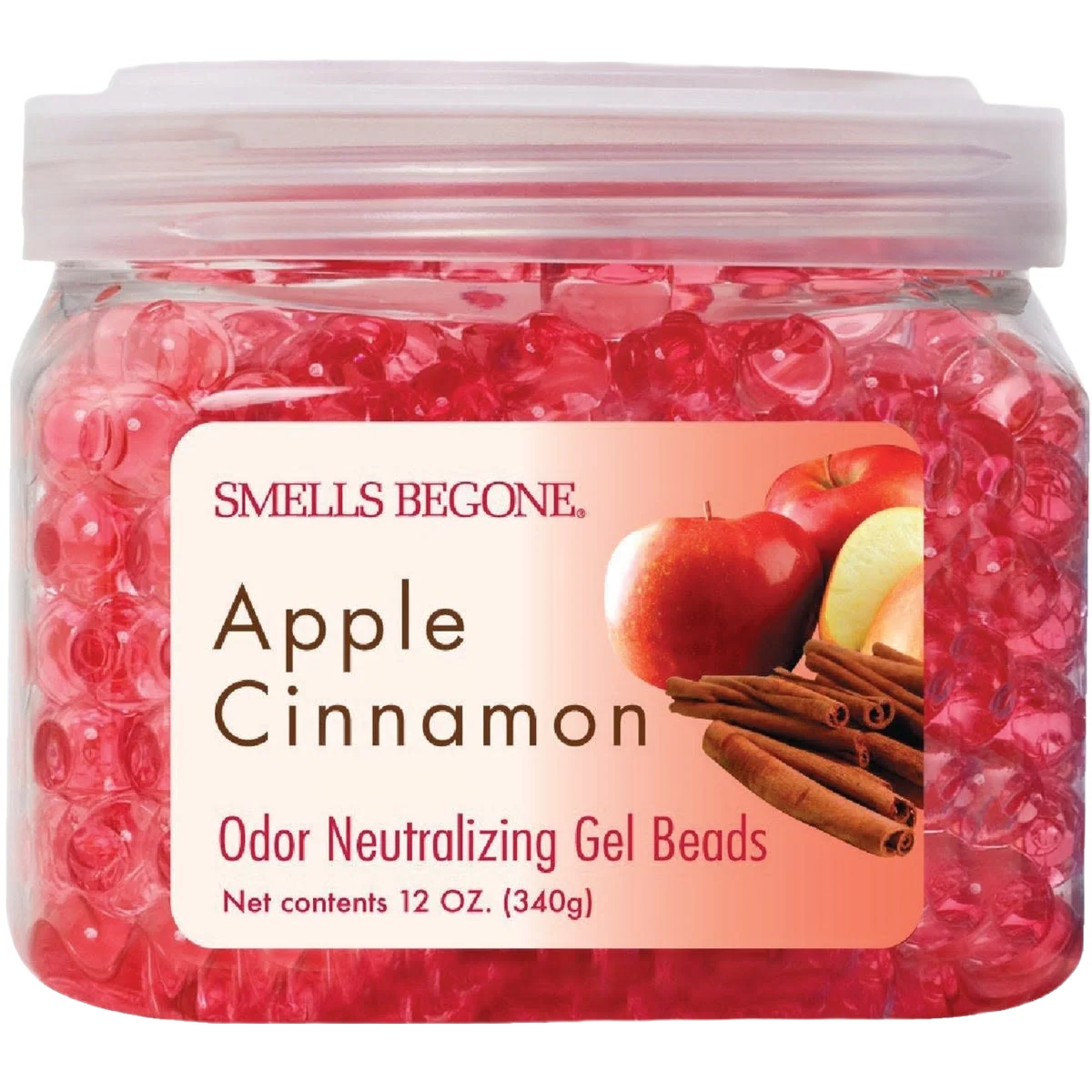 Genuine Smells Begone Apple Cinnamon Gel Beads Odor Neutralizer 12 oz. Comfortable