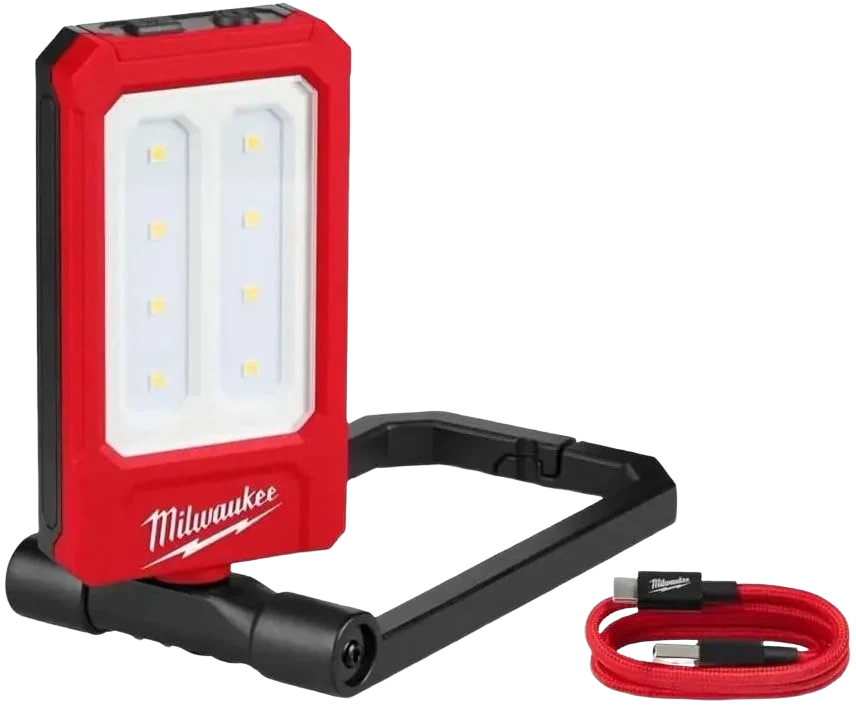 Relaxed Milwaukee Rechargeable Low-Profile Magnetic Task Light Functional