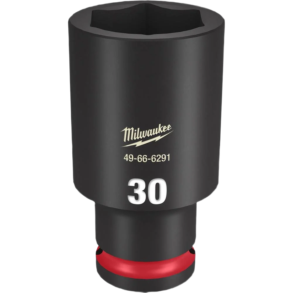 Flexible Milwaukee SHOCKWAVE™ Impact Duty™ 1 2 Drive 30-mm Deep 6 Point Socket Top-Quality