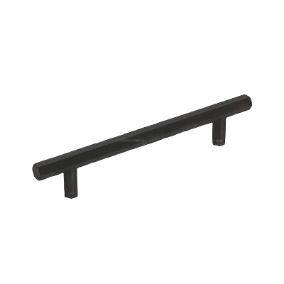Contemporary Amerock Caliber 5-1 16 Center-to-Center Matte Black Cabinet Pull Recyclable