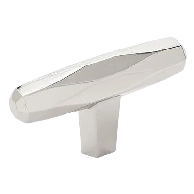 User-Friendly Amerock St. Vincent 2-1 2 Length Polished Nickel Cabinet Knob Long-Lasting