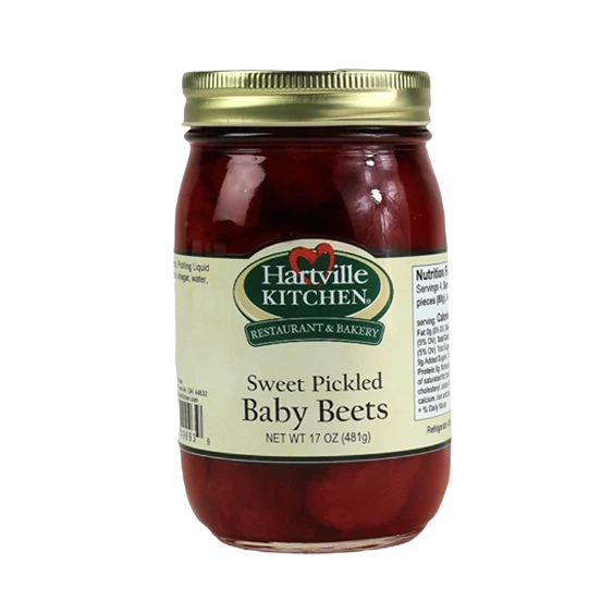 Pure Hartville Kitchen Sweet Pickled Baby Beets 17 oz. Innovative