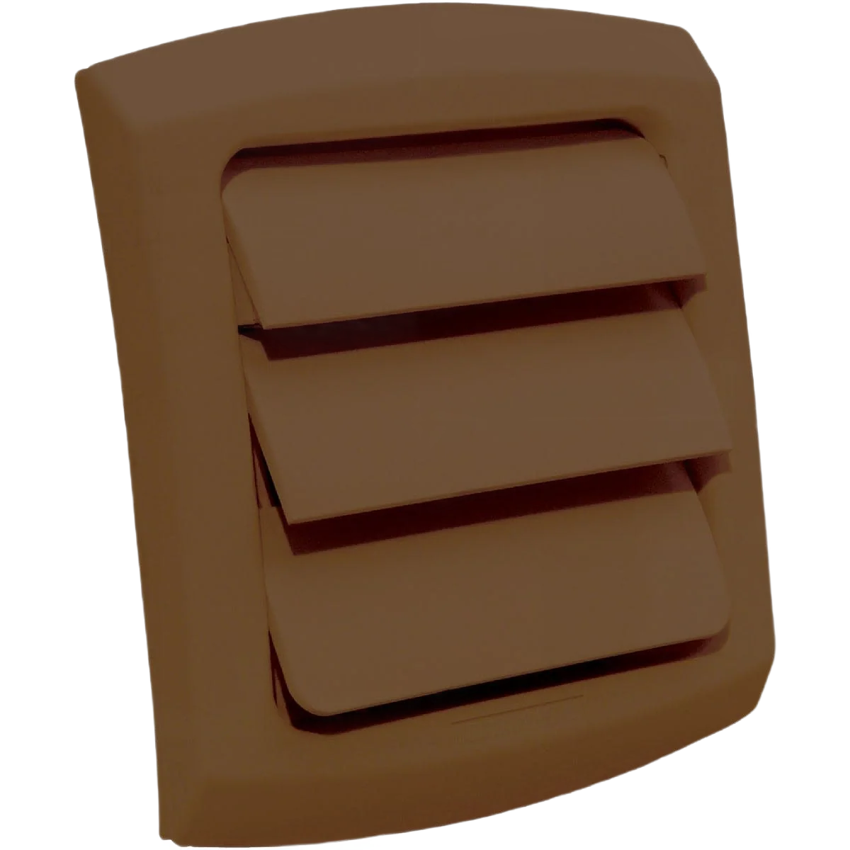 Contemporary Imperial 4 In. Brown Cap LVRD Minimalist