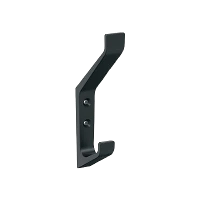 Crafted Amerock Emerge Two Prong Matte Black Decorative Wall Hook Smart