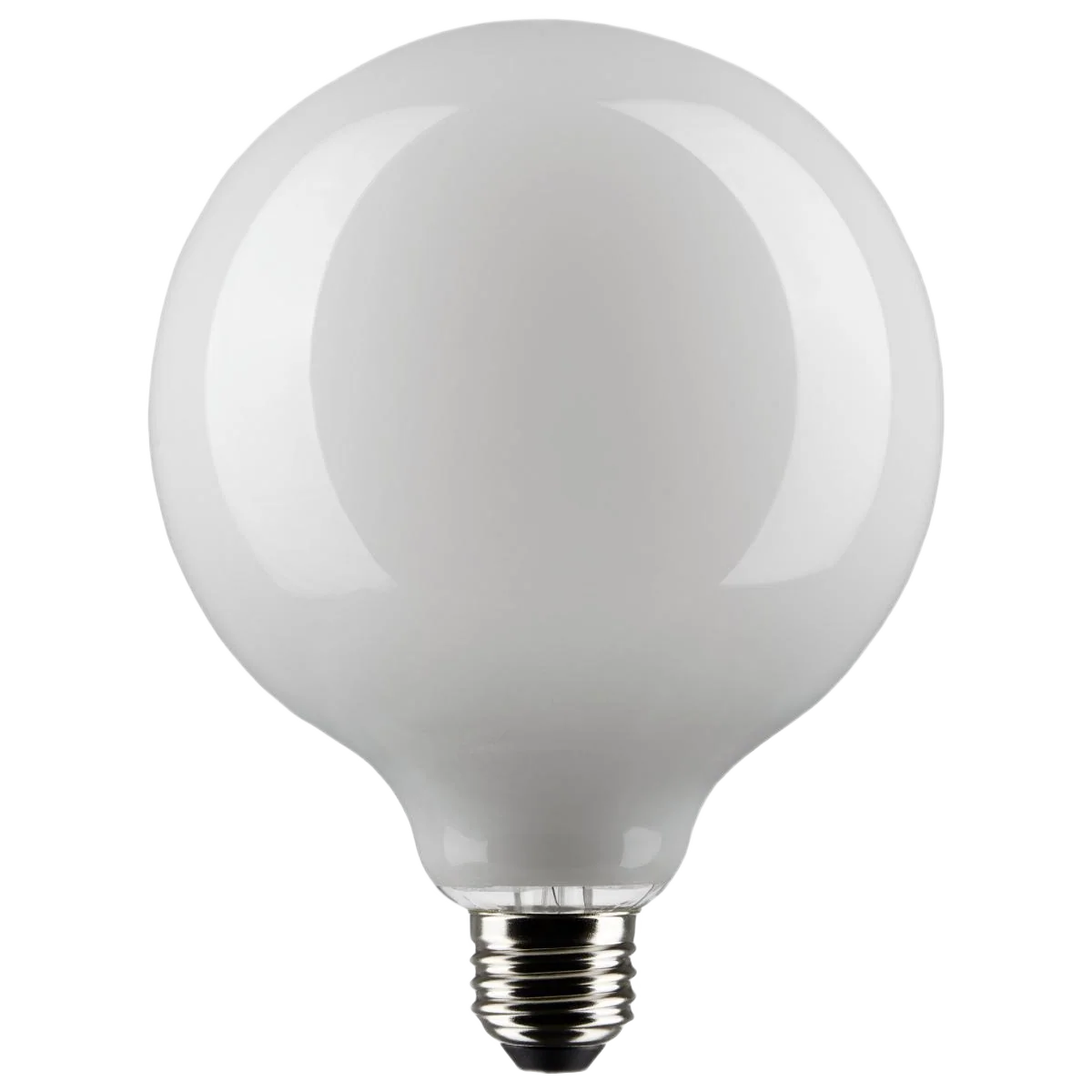 Comfortable Satco 8 Watt LED Medium Base Cool White Light Bulb Official