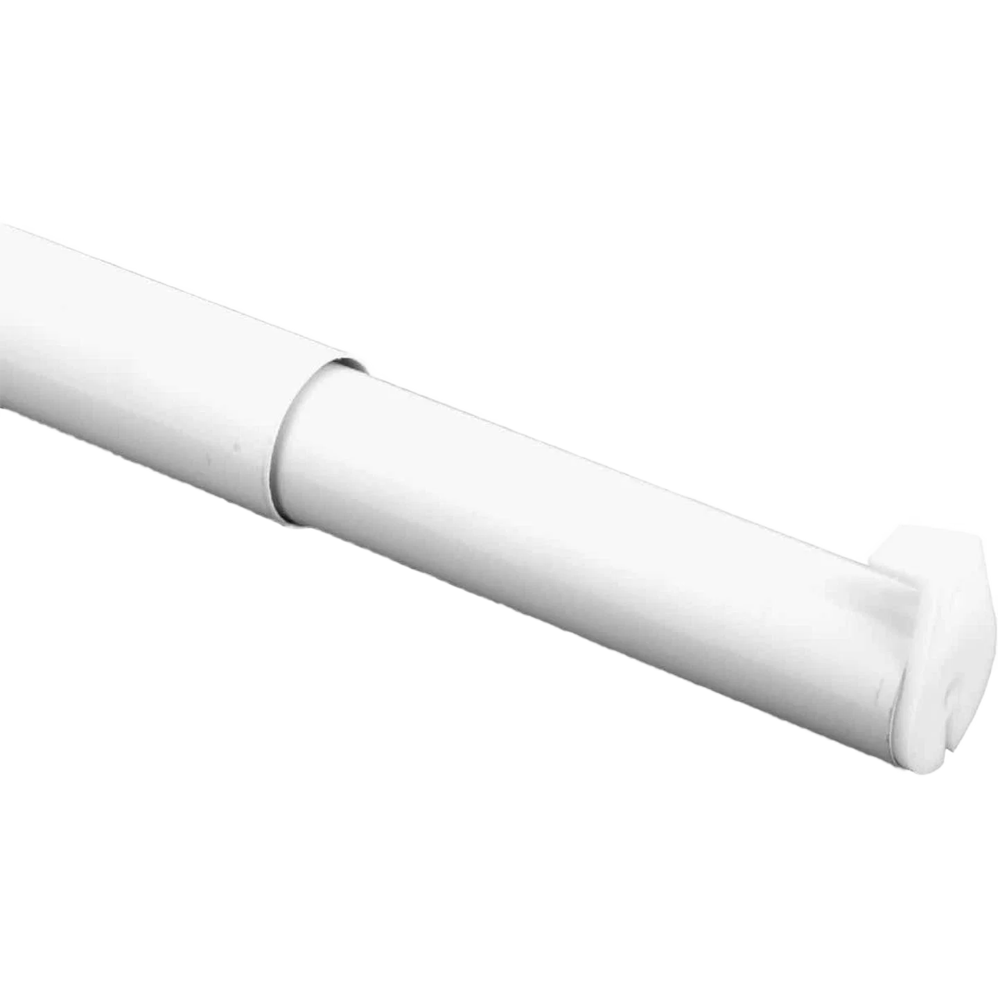 Organic John Sterling Closet-Pro White Heavy Duty Adjustable Closet Rod 18 – 30 in. Eco-Friendly