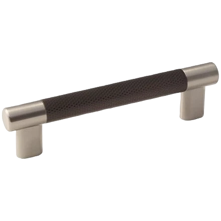 Carefully Designed Amerock Esquire Satin Nickel Oil Rubbed Bronze Pull 5-1 16 in. Convenient