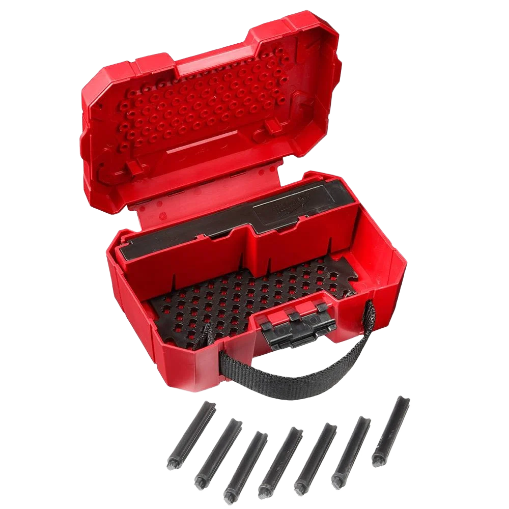 Superior Milwaukee Small Red Hole Saw Case Safe