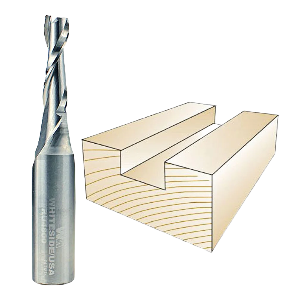 Exceptional Whiteside Spiral Upcut Bit 1 2 in. SH x 9 32 in. CD x 1 in. CL Optimized