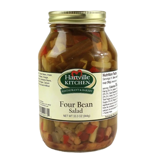 Innovative Hartville Kitchen Four Bean Salad 33.3 oz Casual