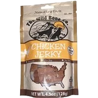 Healthy The Wild Bone Chicken Jerky Natural Dog Treats 4.5 oz. Trusted
