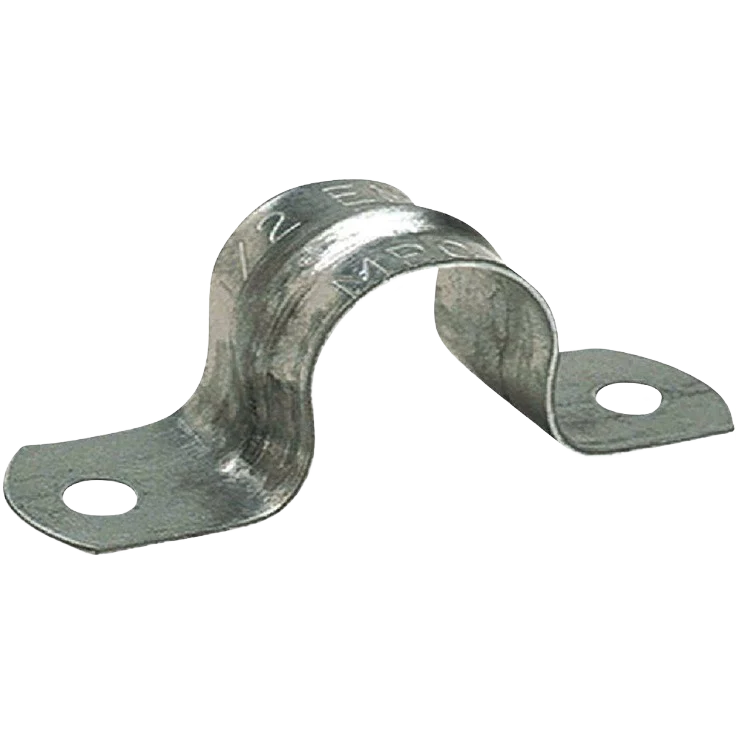 User-Friendly Halex 1 2 Click-On EMT 2-Hole Conduit Strap 4-Pack Soft