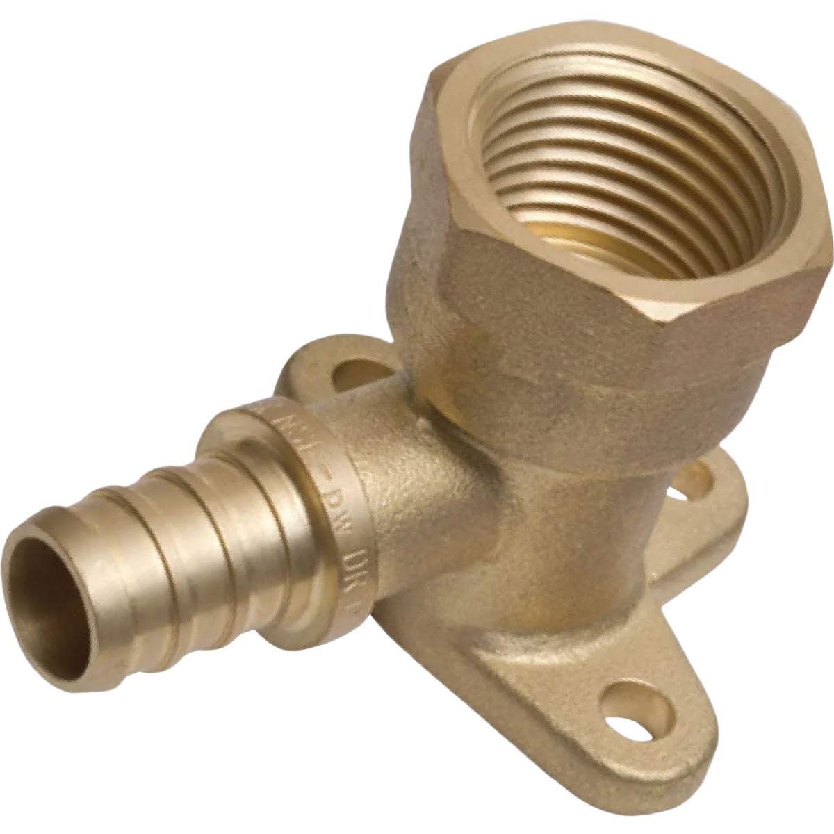 Authentic SharkBite Brass Barbed Elbow World-Class