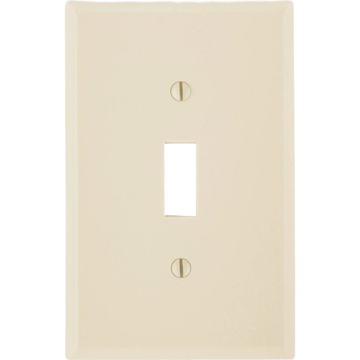 Fashionable Leviton 1-Gang Mid-Way Toggle Switch Ivory Wall Plate Efficient
