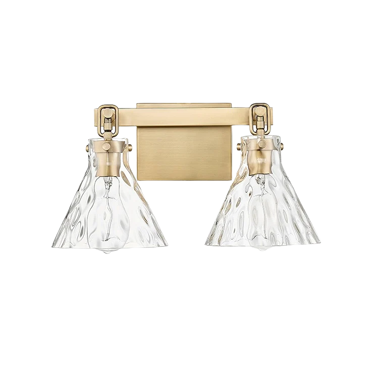 Specialty Millennium Lighting 2 Fixture Vintage Brass Barlon Sconce Vanity Trendy