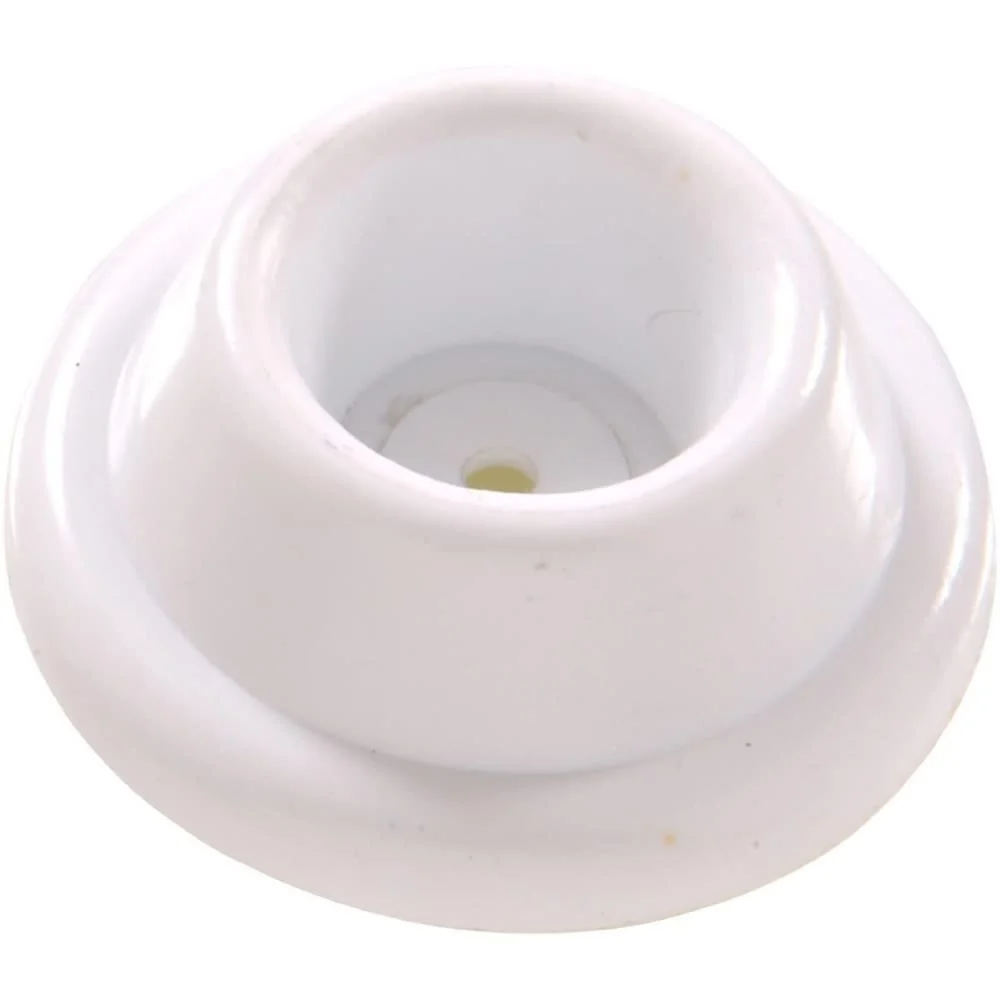 Environmentally Friendly Hillman 1-7 8 in. Plastic Wall Mount Stop – White Ndash Self Adhesive Superior