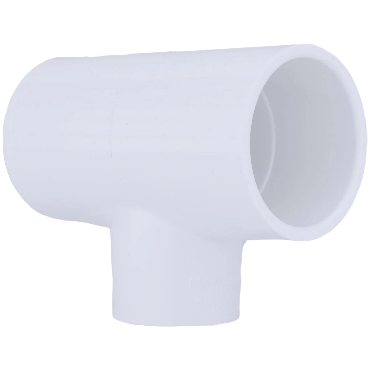 Consistent Charlotte Pipe 1-1 2 A x 1-1 2 B x 1 C Pressure Reducing PVC Tee Detailed