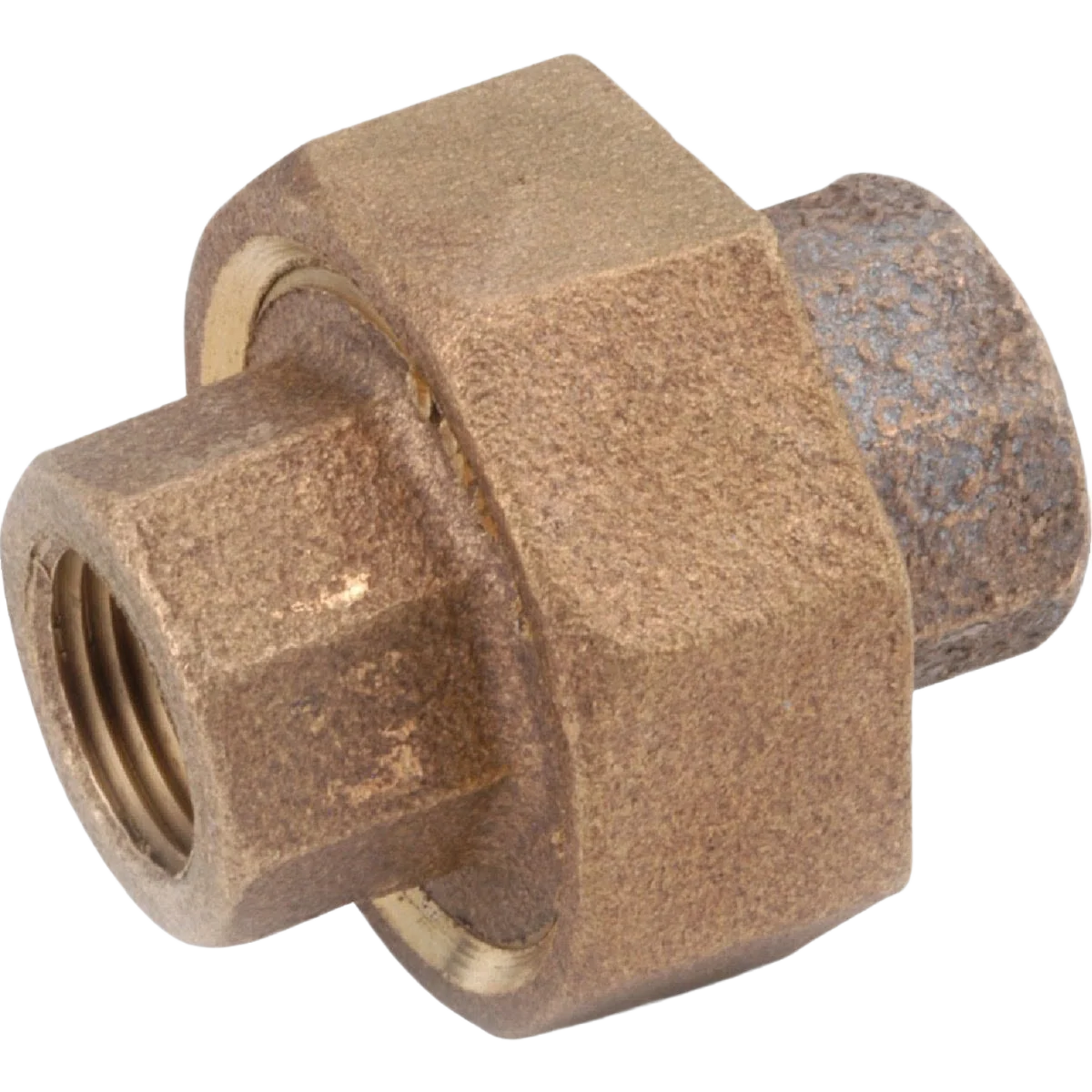 Crafted Anderson Metals 1 4 In. Red Brass Threaded Union Breathable