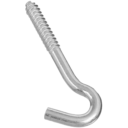 Smooth National Hardware 3 8 x 4-1 2 Heavy-Duty Screw Hook Detailed