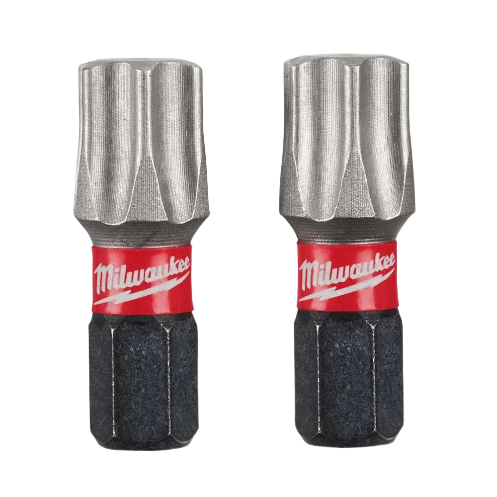 Effective Milwaukee SHOCKWAVE™ Impact Duty™ 1 T50 TORX Bits 2-Pack Smooth