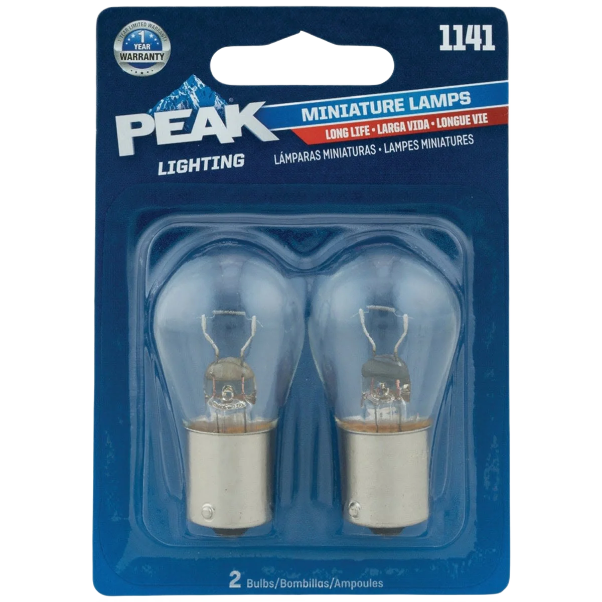 Flexible PEAK 1141 12.8V Miniature Automotive Light Bulb 2-Pack Official