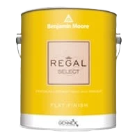 Premium Benjamin Moore Regal Select 01 Flat Interior Paint 1 Gallon Natural