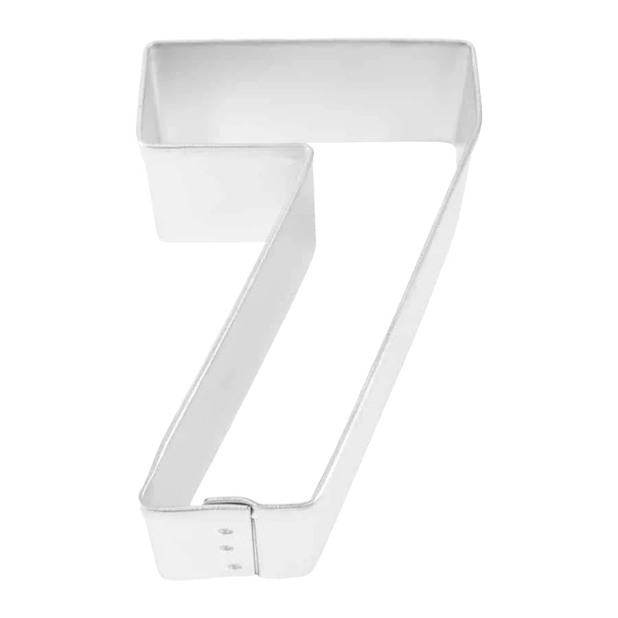 Effective R M International Number 7 Cookie Cutter 3 in. Contemporary