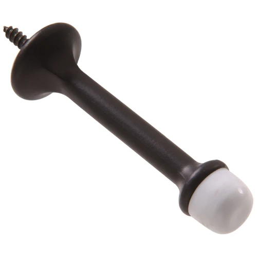 Prestigious Hillman Oil Rubbed Bronze Rigid Door Stop 3 in. Professional