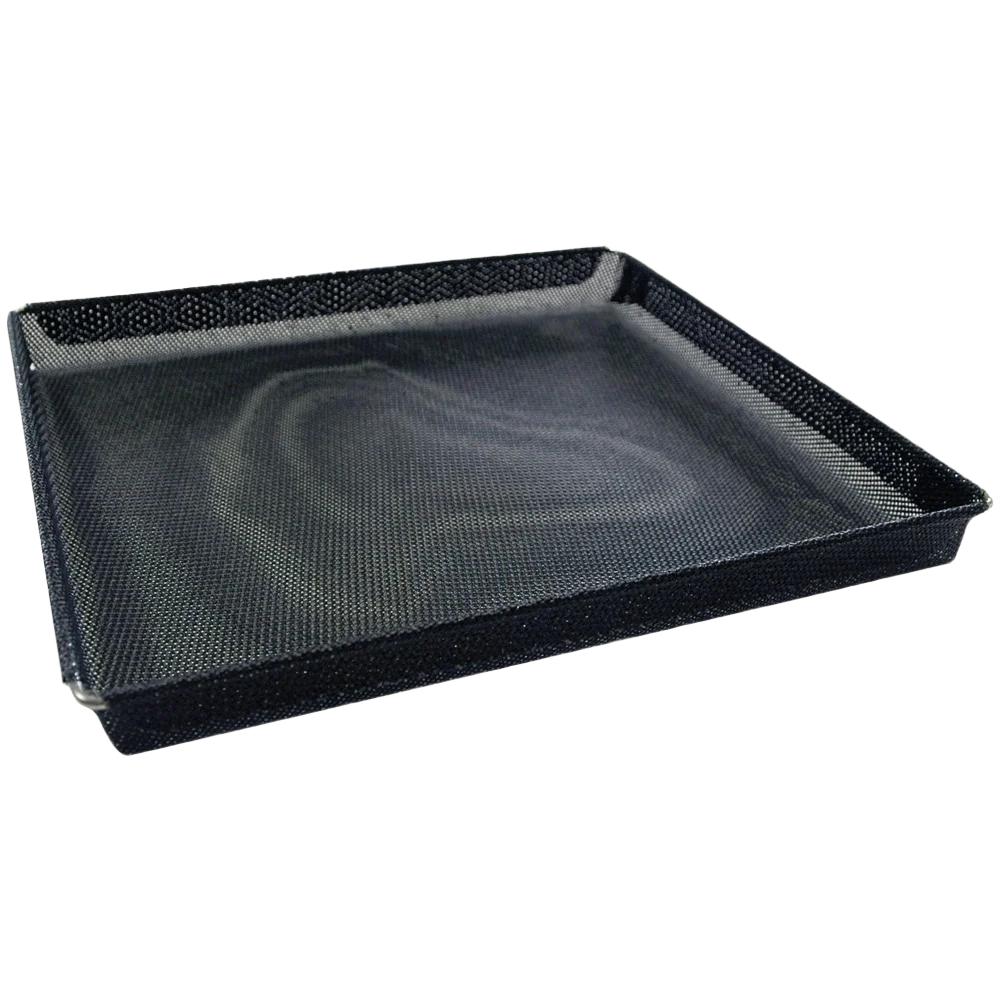 Long-Lasting NoStik Large Oven Crisper Basket Solid