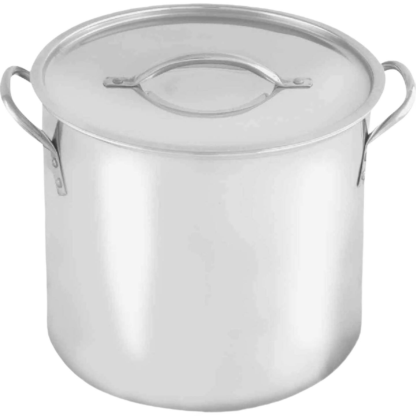 Official McSunley Polished Stainless Steel Stockpot 12 Quart Powerful