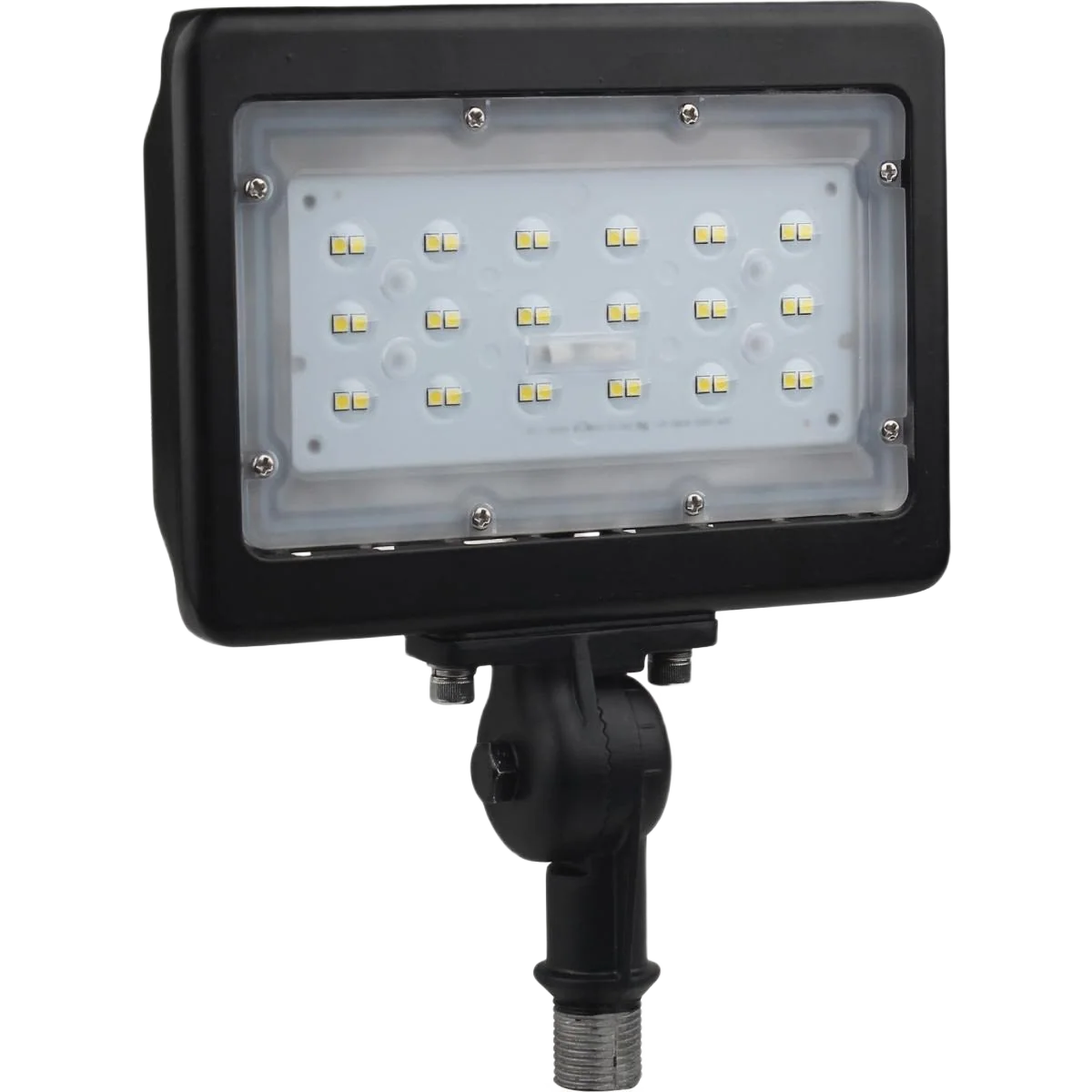 Superior Satco LED Medium Outdoor Flood Light Bronze 9.19 in. Quality