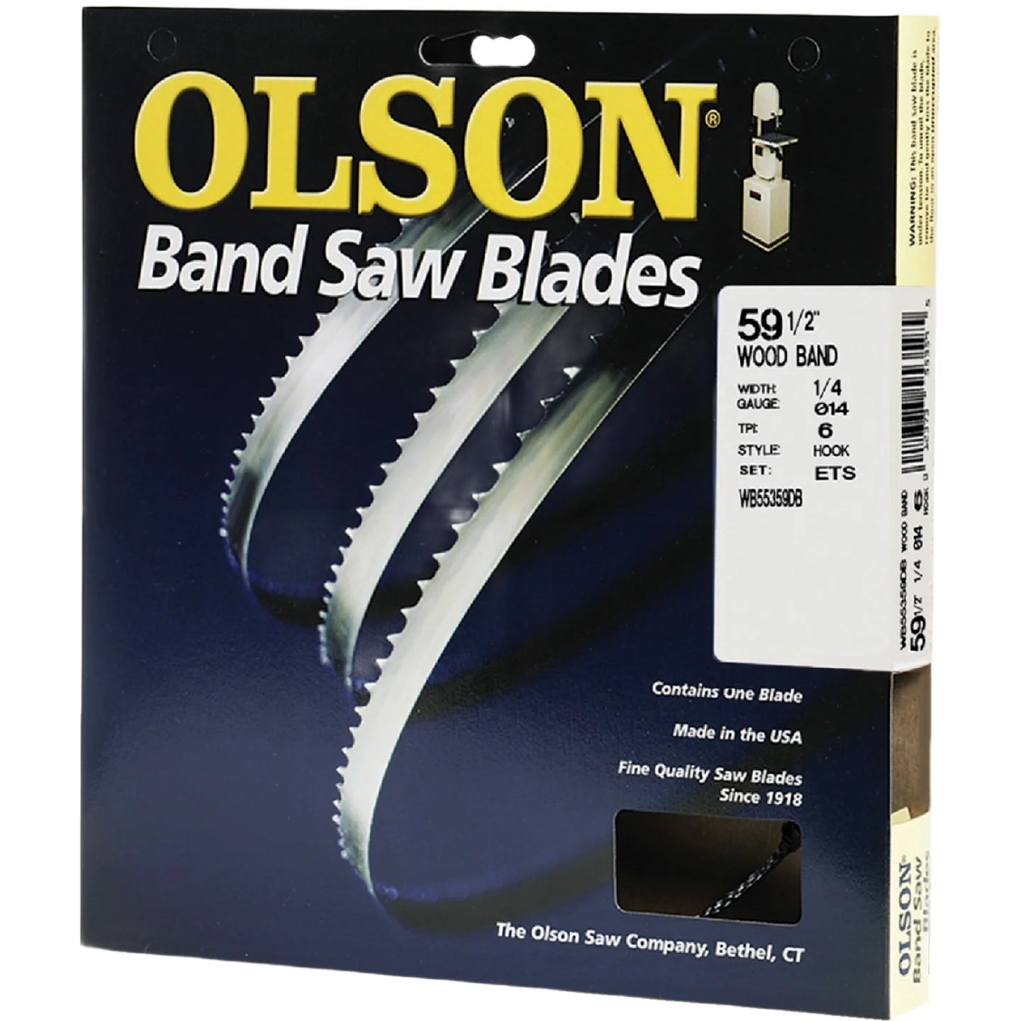 Relaxed Olson 67-1 2 x 1 8 in. 14 TPI Wood Cutting Band Saw Blade Modern