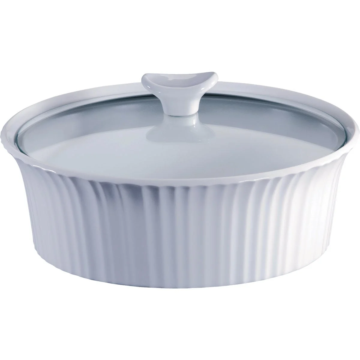 World-Class Corningware Round Covered Casserole Dish Versatile