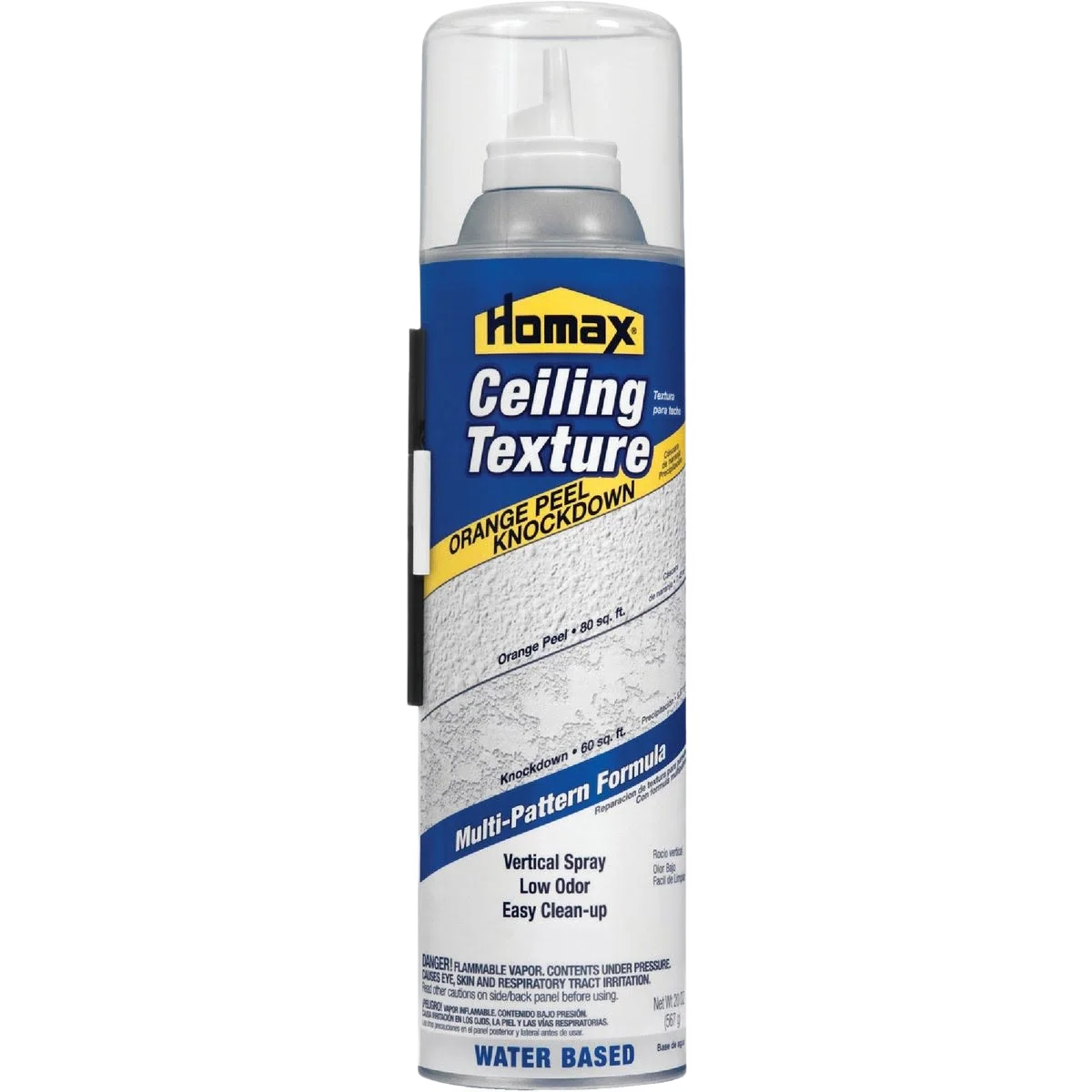 Enhanced Homax Orange Peel White Ceiling Texture Spray 20 oz. Verified