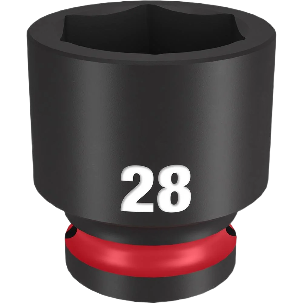 Specialty Milwaukee SHOCKWAVE™ Impact Duty™ 1 2 Drive 28-mm 6 Point Socket High-Quality